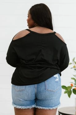 Trendsi Comfort Like Crazy Cold-Shoulder Top Fresh From LA