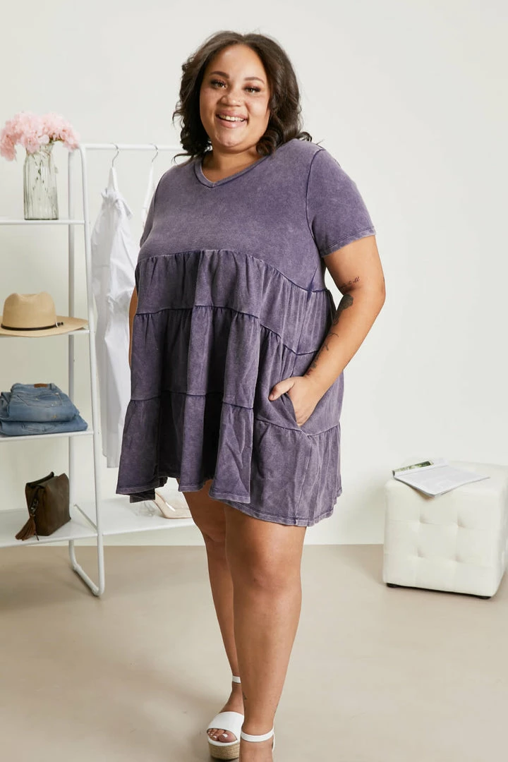 Trendsi Breathtaking Views Tiered Mini Dress - Navy Fresh From LA 10 Trendsi Breathtaking Views Tiered Mini Dress - Navy Fresh From LA