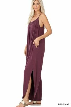 ZENANA Sleeveless Jumpsuit With Leg Slit Fresh From LA
