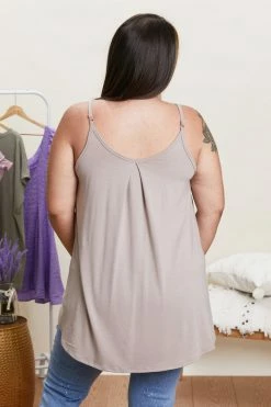 Trendsi Picturesque Pleated Cami Fresh From LA