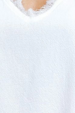 Gilli Edgy Frayed Sleeveless Top Fresh From LA