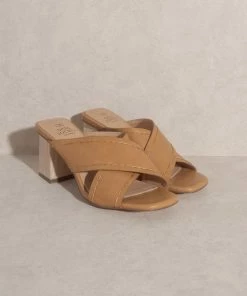 KKE Originals OASIS SOCIETY Jade Strappy Stitched Sandal Fresh From LA