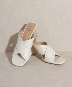 KKE Originals OASIS SOCIETY Jade Strappy Stitched Sandal Fresh From LA