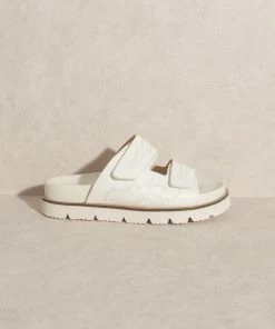 KKE Originals OASIS SOCIETY Layla Embroidered Slide