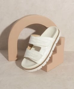 KKE Originals OASIS SOCIETY Layla Embroidered Slide