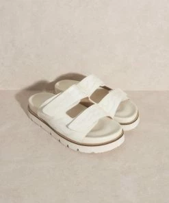 KKE Originals OASIS SOCIETY Layla Embroidered Slide