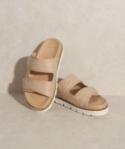 KKE Originals OASIS SOCIETY Layla Embroidered Slide