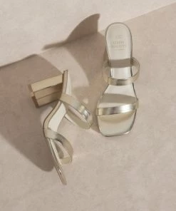 KKE Originals Fresh From LA OASIS SOCIETY Khloe Modern Strappy Heel