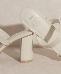 KKE Originals Fresh From LA OASIS SOCIETY Khloe Modern Strappy Heel