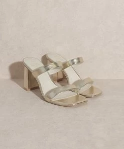 KKE Originals Fresh From LA OASIS SOCIETY Khloe Modern Strappy Heel