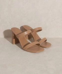 KKE Originals Fresh From LA OASIS SOCIETY Khloe Modern Strappy Heel