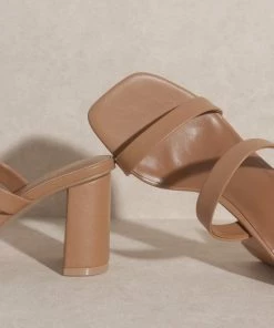 KKE Originals Fresh From LA OASIS SOCIETY Khloe Modern Strappy Heel