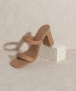 KKE Originals Fresh From LA OASIS SOCIETY Khloe Modern Strappy Heel