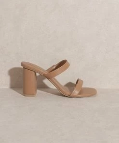 KKE Originals Fresh From LA OASIS SOCIETY Khloe Modern Strappy Heel