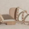 KKE Originals OASIS SOCIETY Valerie Pearl Flat Sandals Fresh From LA 1 KKE Originals OASIS SOCIETY Valerie Pearl Flat Sandals Fresh From LA