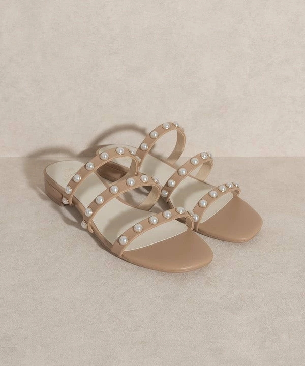 KKE Originals OASIS SOCIETY Valerie Pearl Flat Sandals Fresh From LA 12 KKE Originals OASIS SOCIETY Valerie Pearl Flat Sandals Fresh From LA
