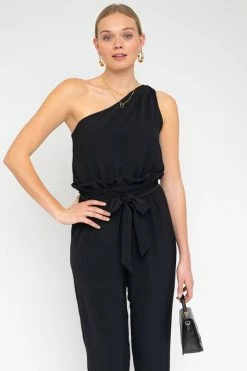 Gilli Fresh From LA One Shoulder Paperbag Jumpsuit 14 Gilli Fresh From LA One Shoulder Paperbag Jumpsuit