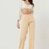 Vibrant M.i.U VIBRANT MIU High Waisted Wide Straight Cut Jeans Fresh From LA