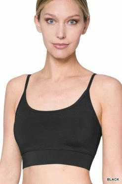 ZENANA Fresh From LA Adjustable Strap Padded Bralette