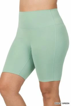 ZENANA Athletic High Rise Biker Shorts (Plus Size) Fresh From LA 26 ZENANA Athletic High Rise Biker Shorts (Plus Size) Fresh From LA