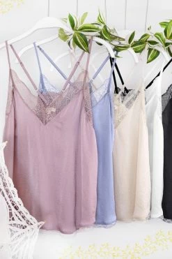 La Miel Fresh From LA Bonie Łace Trim Cami