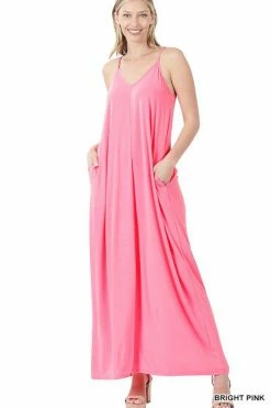 ZENANA Fresh From LA Something Simple Maxi Dresses