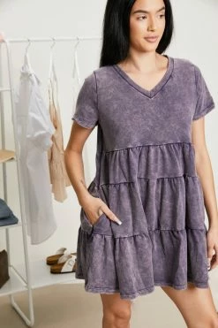 Trendsi Breathtaking Views Tiered Mini Dress - Navy Fresh From LA 15 Trendsi Breathtaking Views Tiered Mini Dress - Navy Fresh From LA