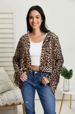 Trendsi Walk On The Wild Side Animal Print Fringe Jacket Fresh From LA 19 Trendsi Walk On The Wild Side Animal Print Fringe Jacket Fresh From LA