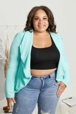 Trendsi Late For Lattes Blazer Jacket Fresh From LA