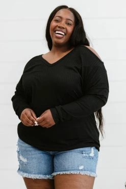 Trendsi Comfort Like Crazy Cold-Shoulder Top Fresh From LA