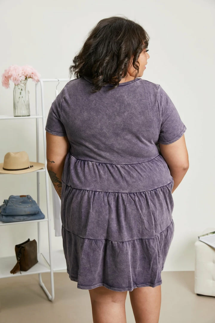 Trendsi Breathtaking Views Tiered Mini Dress - Navy Fresh From LA 9 Trendsi Breathtaking Views Tiered Mini Dress - Navy Fresh From LA