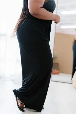 Trendsi Easy Breezy Palazzo Pants In Black
