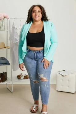 Trendsi Late For Lattes Blazer Jacket Fresh From LA