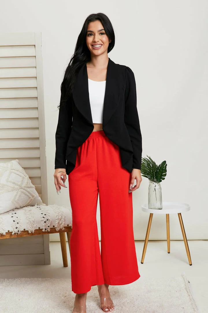 Trendsi Late For Lattes Blazer Jacket In Black 10 Trendsi Late For Lattes Blazer Jacket In Black