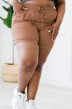 Trendsi Linen Love Cuffed Shorts In Deep Camel Fresh From LA 18 Trendsi Linen Love Cuffed Shorts In Deep Camel Fresh From LA