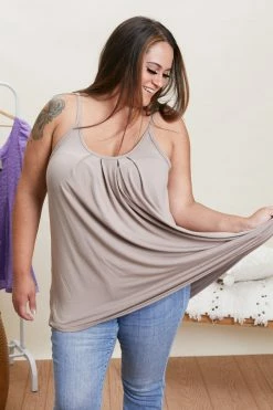 Trendsi Picturesque Pleated Cami Fresh From LA