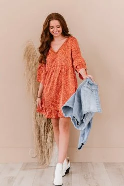 Trendsi Curtain Call Dotted Babydoll Dress 24 Trendsi Curtain Call Dotted Babydoll Dress