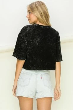 HYFVE Casual Days Crew Neck Cropped Tee Fresh From LA