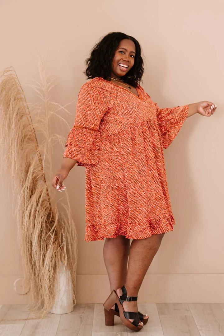 Trendsi Curtain Call Dotted Babydoll Dress 4 Trendsi Curtain Call Dotted Babydoll Dress