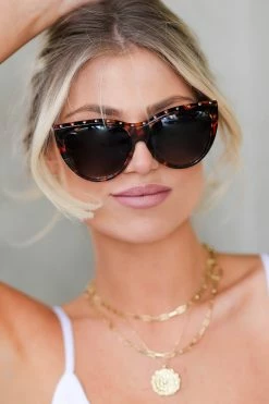 AA Roman Holiday Studded Cat Eye Sunglasses