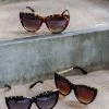 AA Roman Holiday Studded Cat Eye Sunglasses