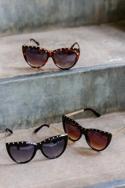 AA Roman Holiday Studded Cat Eye Sunglasses