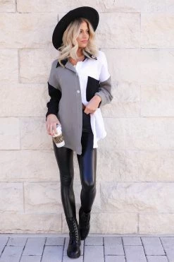 SLL Shoes A Whole Mood Combat Boots - Black