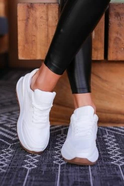 SLL Get Into It Platform Sneakers - White 13 SLL Get Into It Platform Sneakers - White