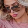 New Arrivals FREYRS Chelsie Sunglasses - Gold 1 New Arrivals FREYRS Chelsie Sunglasses - Gold