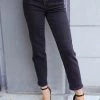 RISEN Hazel Crossover Girlfriend Jeans - Black