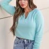 MA-01 CBRAND Good Feelings Cropped Pullover - Mint 2 MA-01 CBRAND Good Feelings Cropped Pullover - Mint
