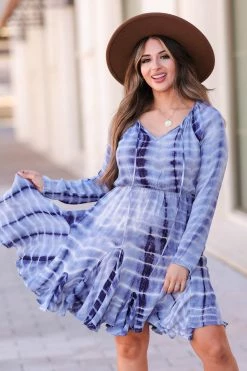 NK-01 CBRAND You Can Do This Dress - Navy Small