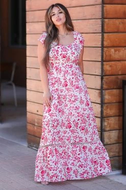 Skies Are Blue Dresses Sweet Escape Maxi Dress - Ivory 11 Skies Are Blue Dresses Sweet Escape Maxi Dress - Ivory