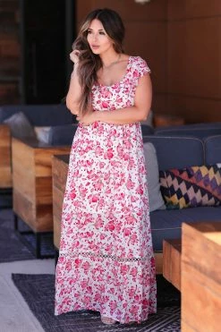 Skies Are Blue Dresses Sweet Escape Maxi Dress - Ivory 10 Skies Are Blue Dresses Sweet Escape Maxi Dress - Ivory